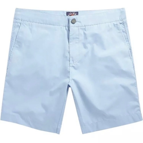 Faherty All Day Shorts. Coastal Blue Solid. Men’s - Picture 1 of 6